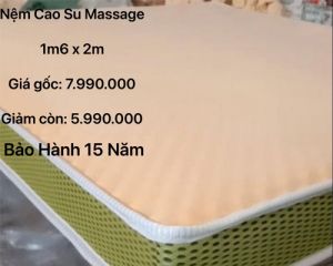 Nệm Cao Su Massage