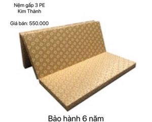 Nệm gấp 3 PE